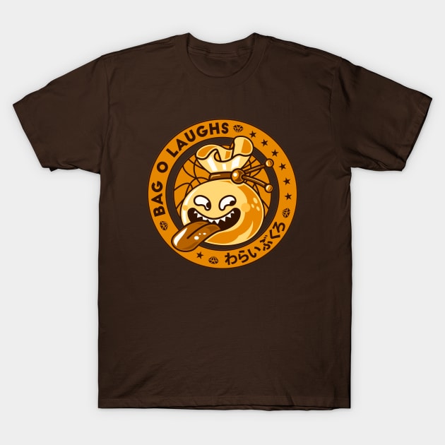 Bag O Laughs Coin T-Shirt by logozaste